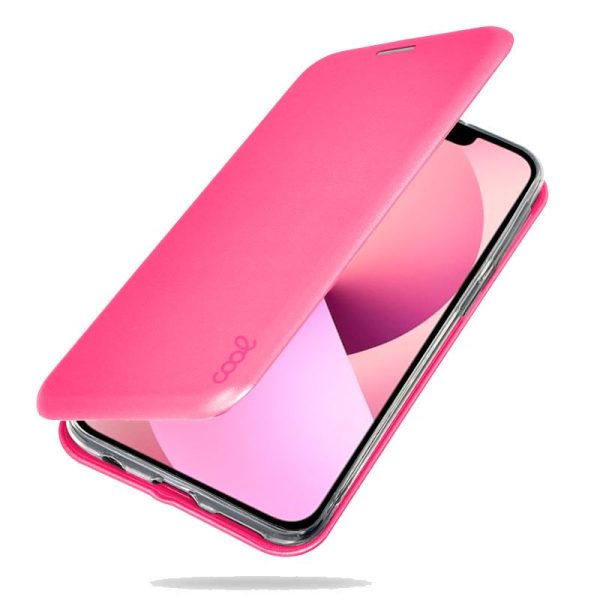 Funda COOL Flip Cover para iPhone 13 Elegance Fucsia - Image 6