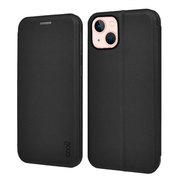 Funda COOL Flip Cover para iPhone 13 Elegance Negro - Image 2