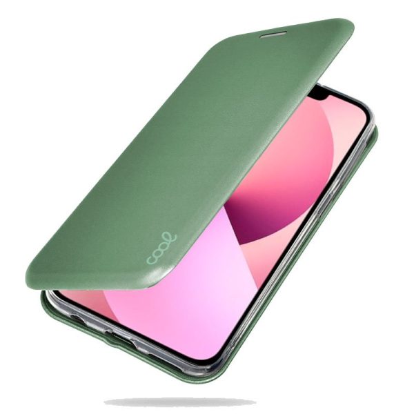 Funda COOL Flip Cover para iPhone 13 Elegance Verde - Image 6