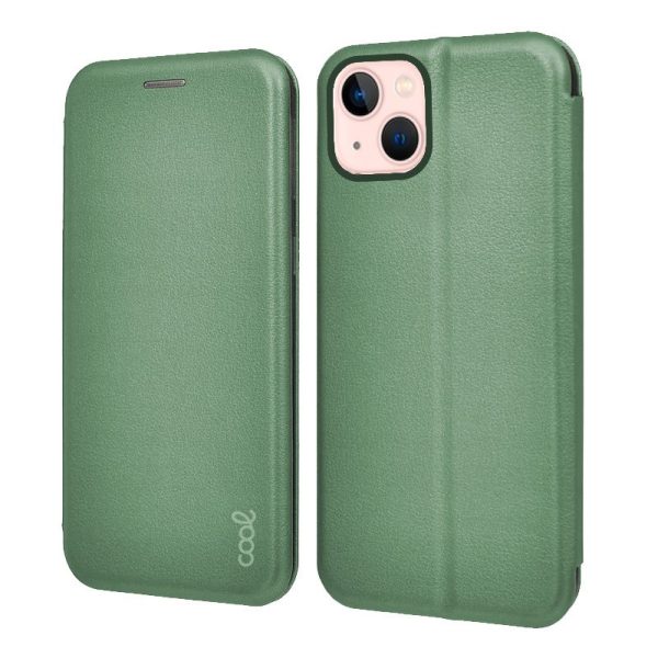 Funda COOL Flip Cover para iPhone 13 Elegance Verde - Image 7