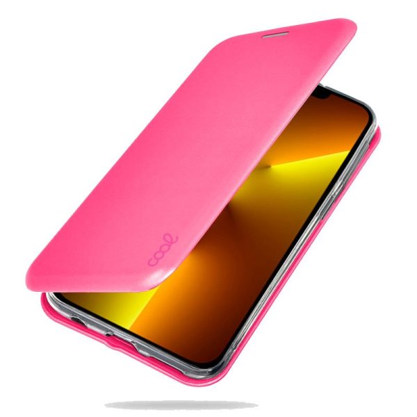 Funda COOL Flip Cover para iPhone 13 Pro Max Elegance Fucsia - Image 3