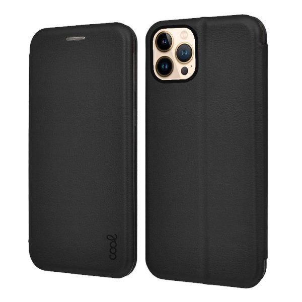 Funda COOL Flip Cover para iPhone 13 Pro Max Elegance Negro - Image 4