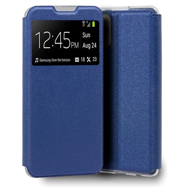 Funda COOL Flip Cover para iPhone 13 Pro Max Liso Azul