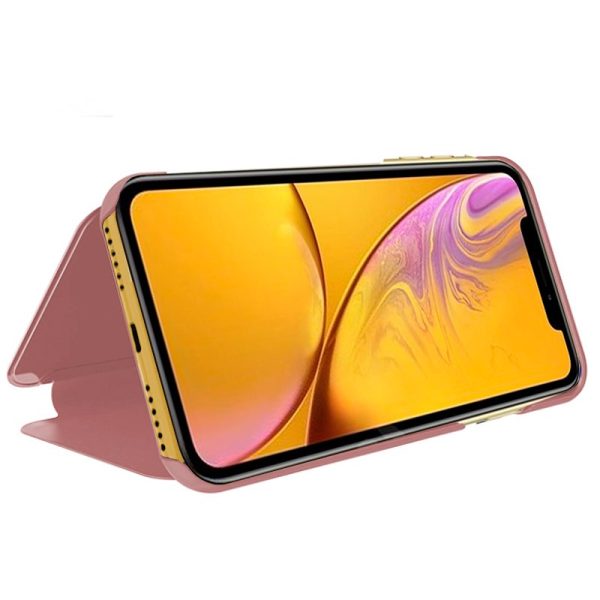 Funda COOL Flip Cover para iPhone XR Clear View Rosa - Image 2