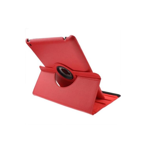 Funda COOL para iPad 2 / iPad 3 / 4 Giratoria Polipiel color Rojo (Soporte) - Image 3