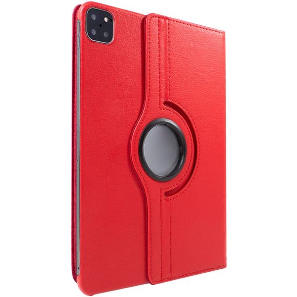 Funda COOL para iPad Pro 11 pulg (2020 / 2021) / iPad Air 4 2020 / iPad Air 5 2022 (10.9) Giratoria Polipiel Rojo - Image 2