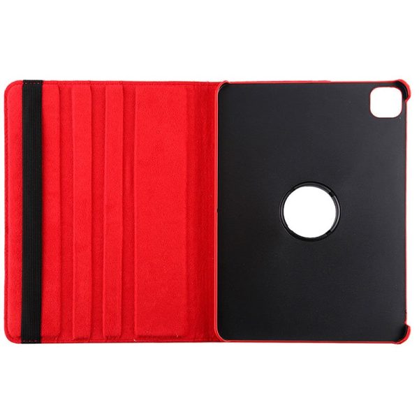 Funda COOL para iPad Pro 11 pulg (2020 / 2021) / iPad Air 4 2020 / iPad Air 5 2022 (10.9) Giratoria Polipiel Rojo - Image 4