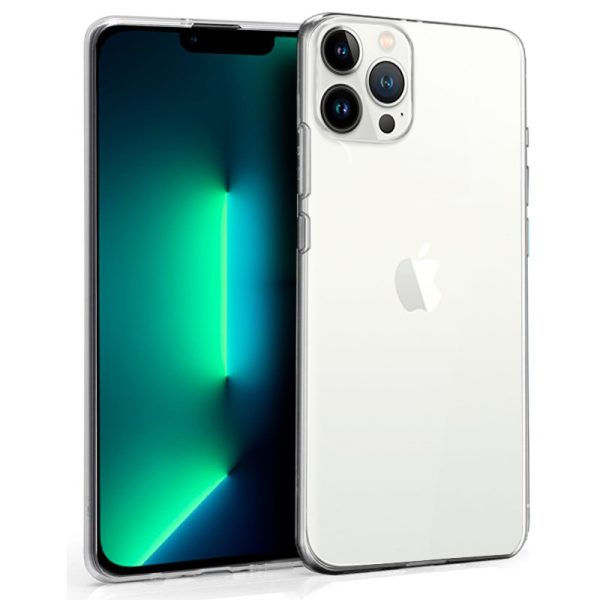 Funda COOL Silicona para iPhone 13 Pro (Transparente)