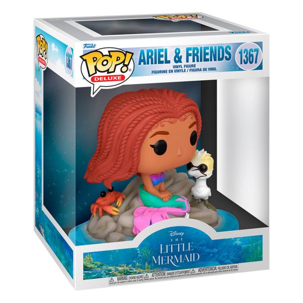 Figura POP Deluxe Disney La Sirenita Ariel & Friends - Image 2