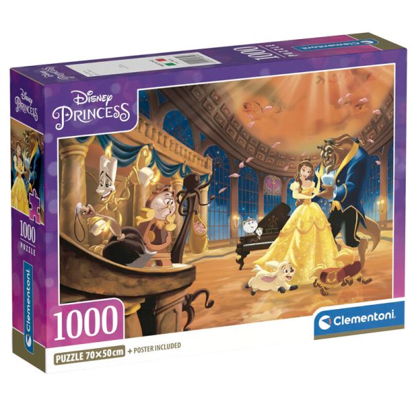 Puzzle La Bella y La Bestia Disney 1000pzs