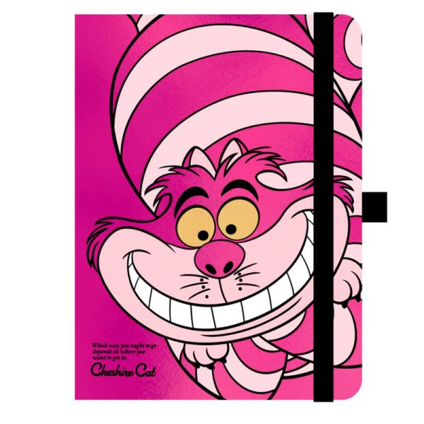 Cuaderno Cheshire Alicia en el Pais de las Maravillas Disney