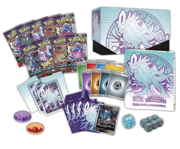 POKEMON CAJA ENTRENDOR ELITE FUERZAS TEMPORALES - Image 3