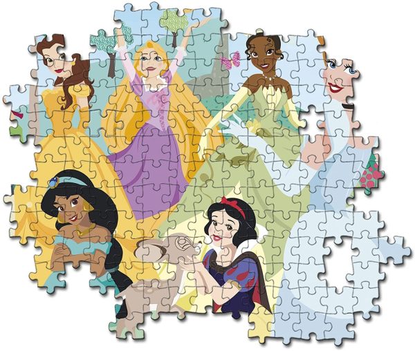 PUZZLE 104 PZAS PRINCESAS DISNEY GLITTER - Image 3