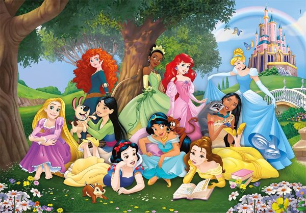 PUZZLE 104 PZAS PRINCESAS DISNEY SUPER COLOR - Image 2