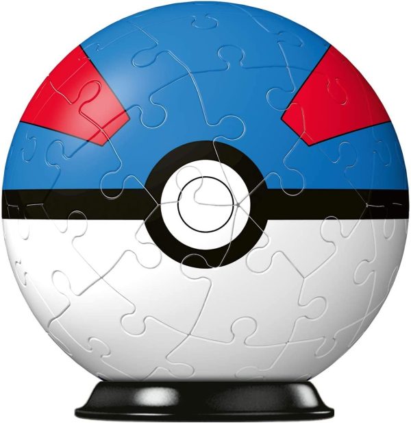 PUZZLE 3D POKEMON SUPERBALL AZUL 54 PIEZAS - Image 2