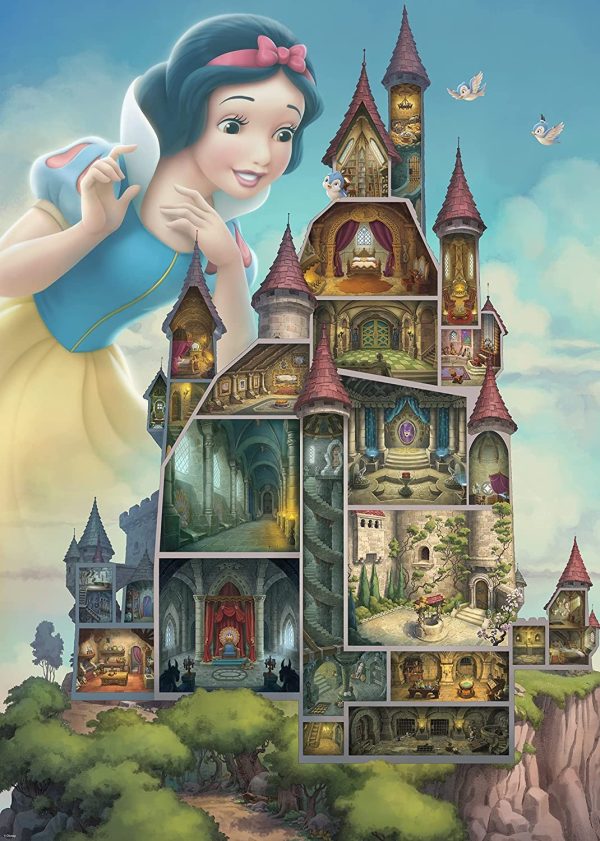 PUZZLE DISNEY CASTLES BLANCANIEVES 1000 PIEZAS - Image 3