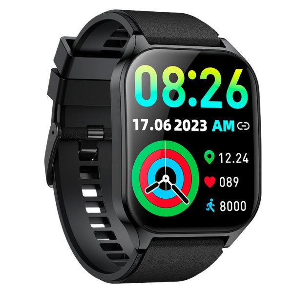 Smartwatch COOL Pantalla Amoled Curved Silicona Negro (Llamadas, Salud, Deporte) - Image 3