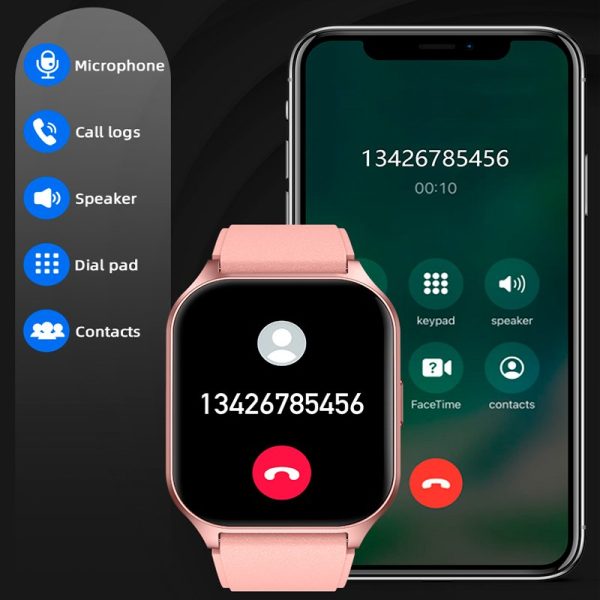 Smartwatch COOL Pantalla Amoled Curved Silicona Negro (Llamadas, Salud, Deporte) - Image 5