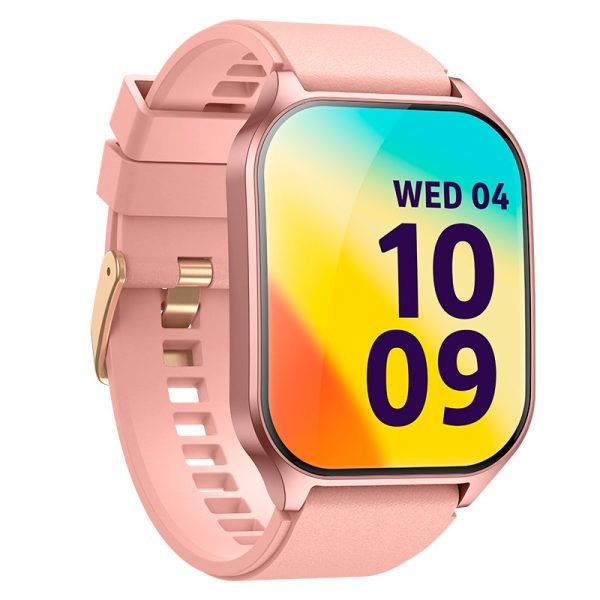 Smartwatch COOL Pantalla Amoled Curved Silicona Rosa (Llamadas, Salud, Deporte) - Image 3