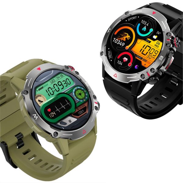 Smartwatch Pantalla Amoled COOL Adventure Silicona Verde (Llamadas, Salud...) - Image 9