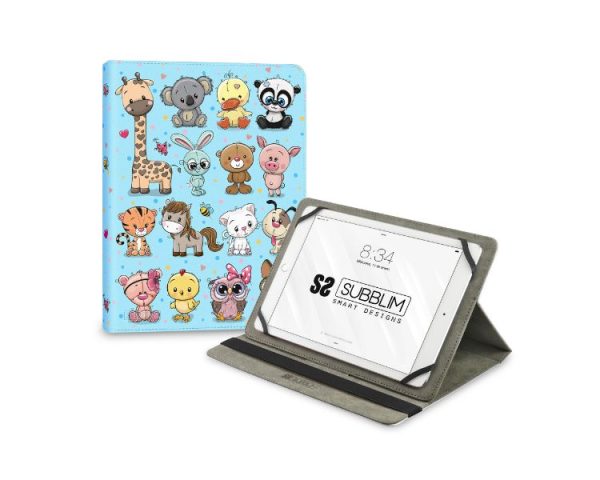 FUNDA TABLET TRENDY ANIMALS 11'' SUBBLIM