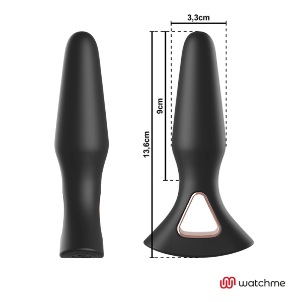 ANBIGUO - WATCHME CONTROLE REMOTO VIBRADOR ANAL PLUG ALEXANDRU - Image 7