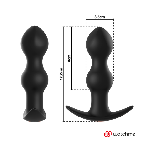 ANBIGUO - PLUGUE DE CONTROLE REMOTO WATCHME VIBRADOR ANAL TIBÉRIO - Image 8