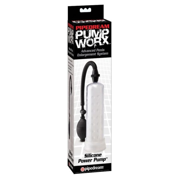 PUMP WORX SILICONE POWER PUMP CLEAR - Image 2