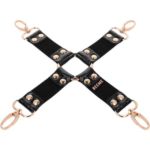 BEGME - BLACK EDITION HOG TIE DE COURO VEGANO - Image 4