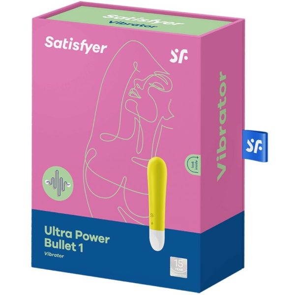 SATISFYER ULTRA POWER BULLET 1 - AMARELO - Image 3