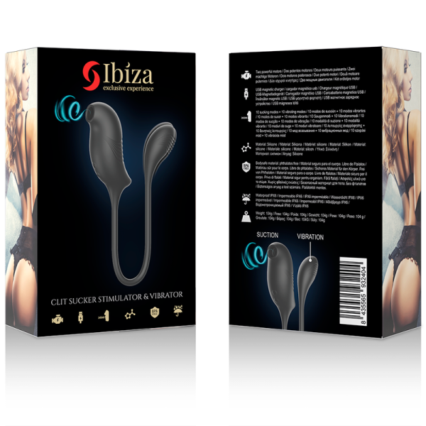 IBIZA CLIT SUCKER STIMULATOR AND VIBRATOR - Image 7