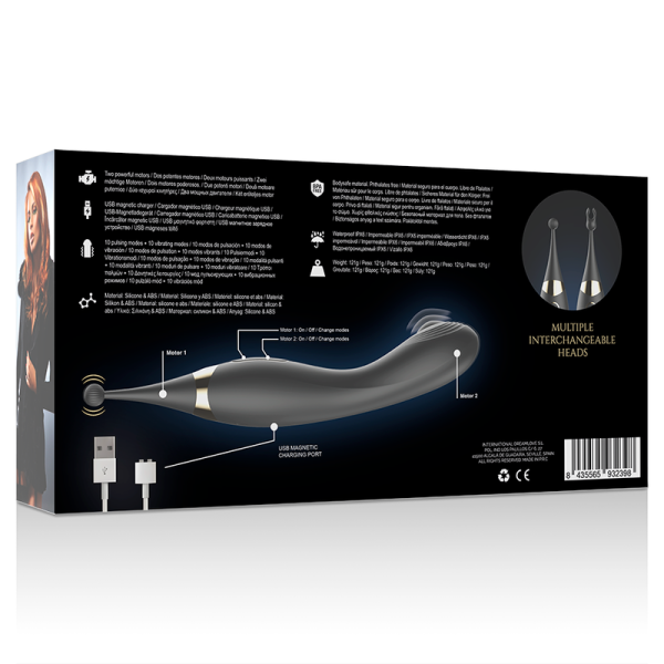 IBIZA INTERCHANGEABLE CLITORAL STIMULATOR AND PULSATION G SPOT VIBRATOR - Image 9