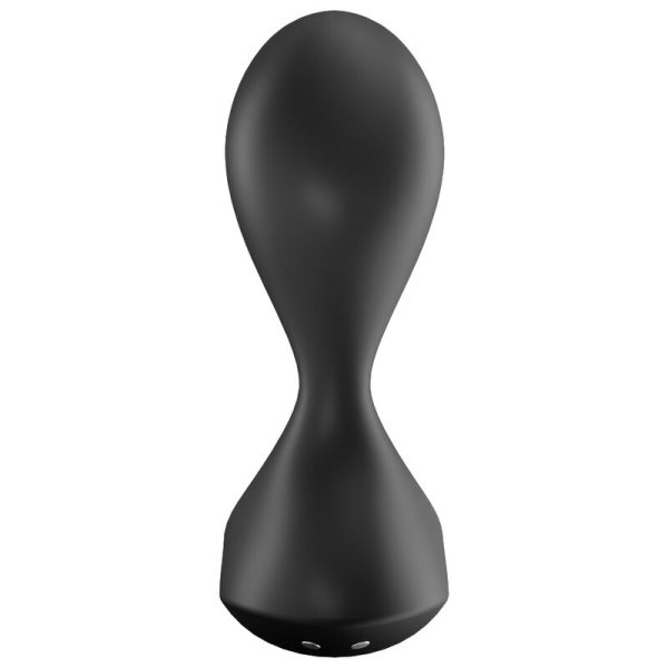 SATISFYER SWEET SEAL VIBRATING PLUG APP - BLACK - Image 3