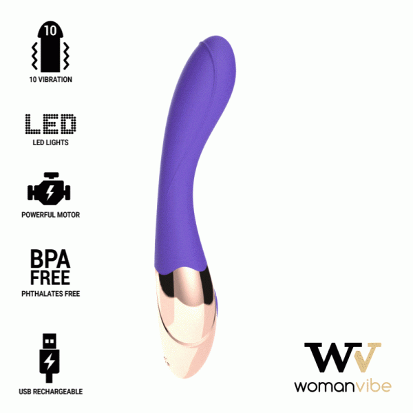 WOMANVIBE - SUNNY SILICONE VIBRADOR RECARREGÁVEL