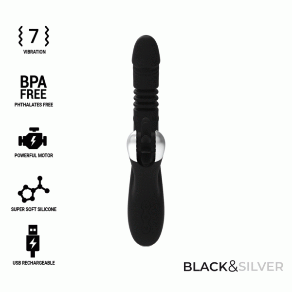 BLACK&SILVER- BUNNY REED UP & DOWN VIBE