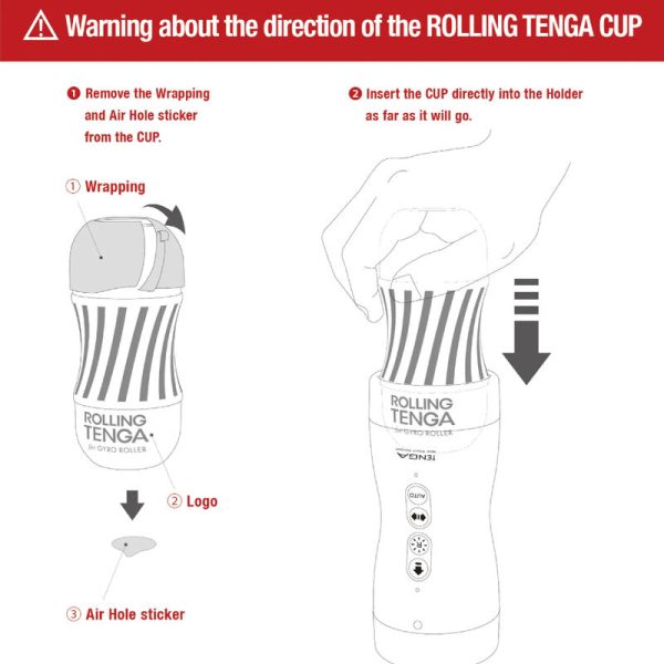 TENGA VACUUM GYRO ROLLER SUCÇÃO E ROTAÇÃO - Image 6