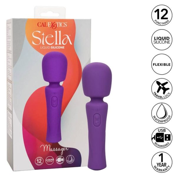 CALIFÓRNIA EXOTICS STELLA MASSAGER VIOLET