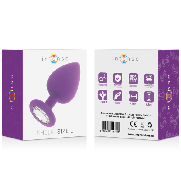 PLUG INTENSO SHELKI L ROXO ANAL - Image 6