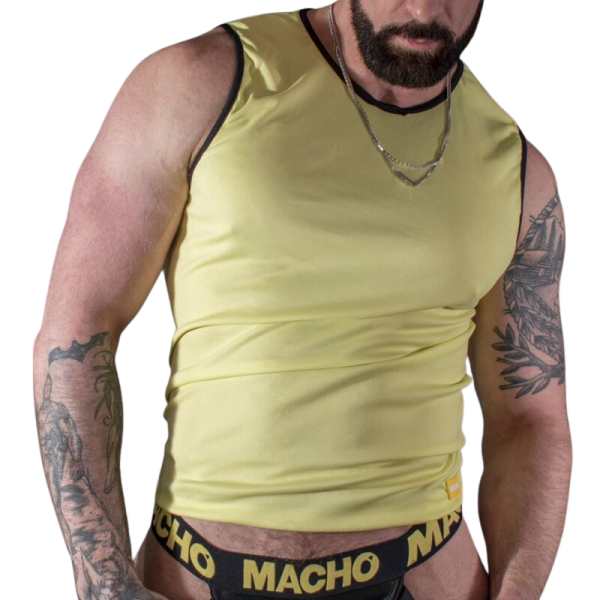 CAMISA AMARELA MACHO