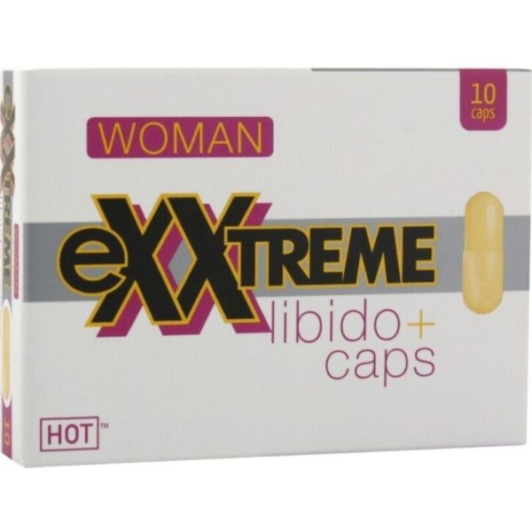 HOT - EXTREME LIBIDO CAPS FEMININO 10 PCS