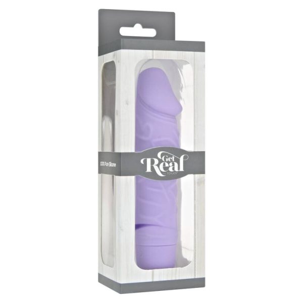 GET REAL - MINI VIBRADOR CLÁSSICO ROXO - Image 3