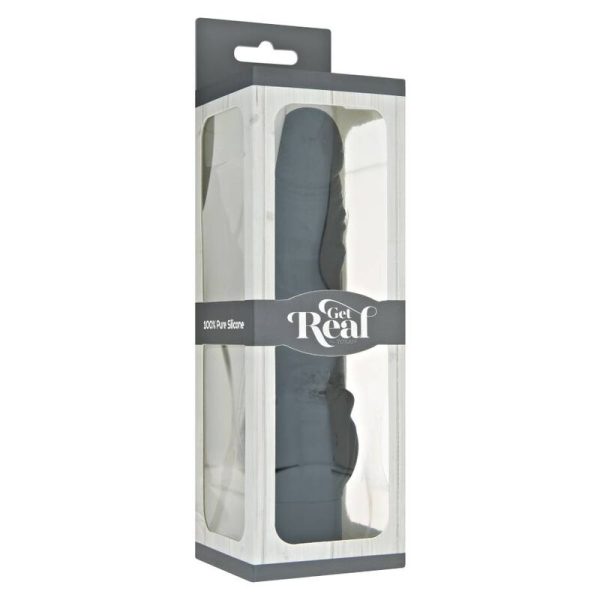 GET REAL - VIBRADOR CLÁSSICO STIM PRETO - Image 3