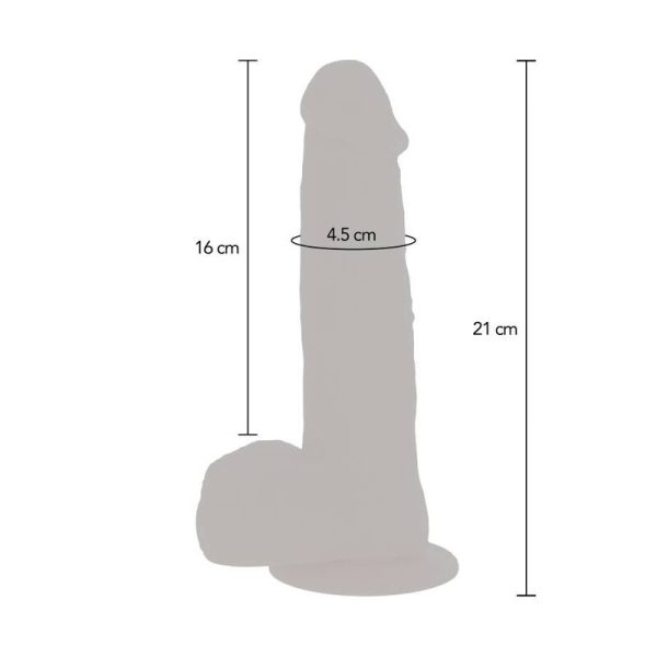 GET REAL - CONTAS ROTATIVAS VIBRANDO PELE DILDO - Image 5