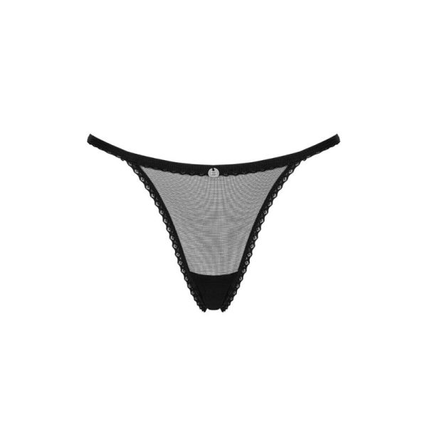 OBSESSIVE - CELIA NOIR THONG - Image 5