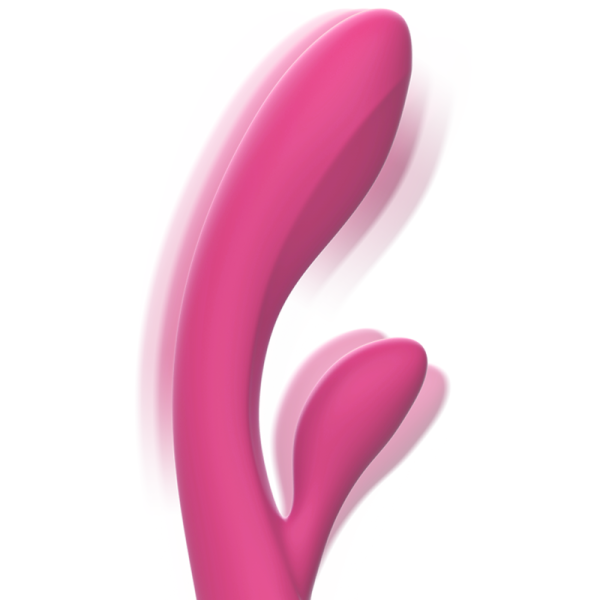 INTENSE - LUIGI VIBRATOR COELHO SILICONE ROSA - Image 4