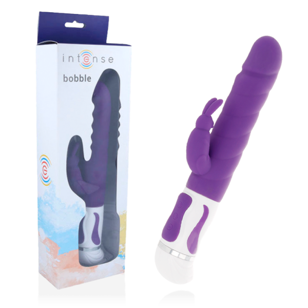 INTENSO BOBBLE VIBRATOR RABBIT ROXO - Image 2