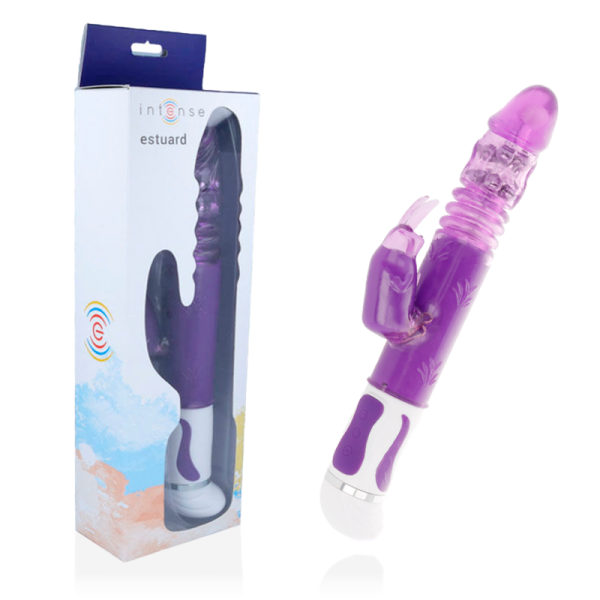 INTENSO ESTUARD VIBRATOR COELHO ROXO