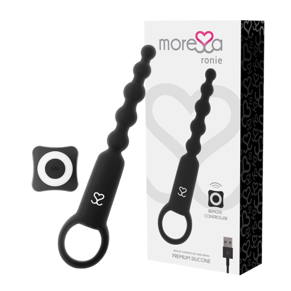 MORESSA RONIE CONTROLE REMOTO ANAL PRAZER PRETO