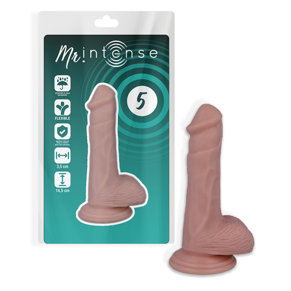 MR INTENSE - 5 REALISTIC PENIS 16,5 -OU- 3,5 CM - Image 2