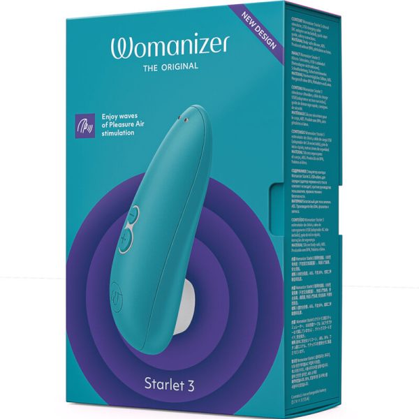 WOMANIZER - ESTIMULADOR CLITORIAL STARLET 3 TURQUESA - Image 5